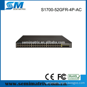 S1700 Series Enterprise Etherent Switches S1700-52GFR-4P-AC